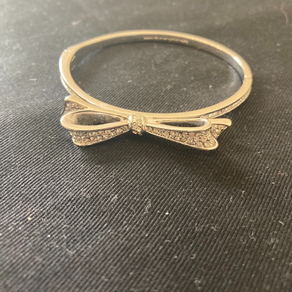 Kate Spade Silver and Diamond Bangle
